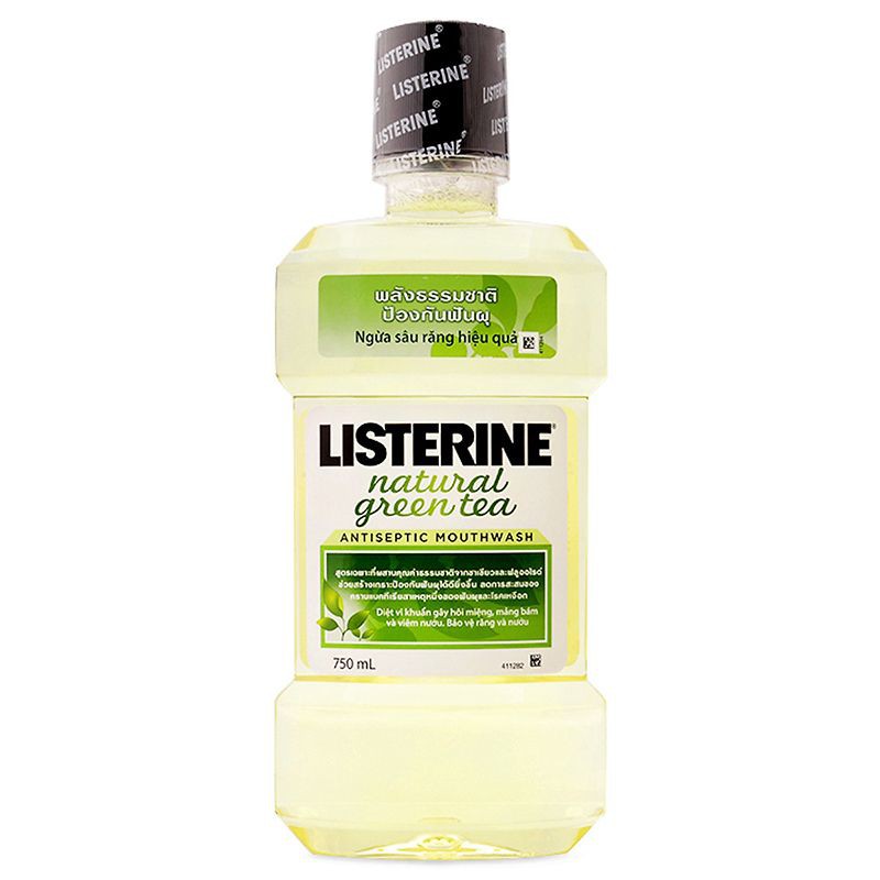 Nước Súc Miệng Listerine Trà Xanh Thiên Nhiên 750ML