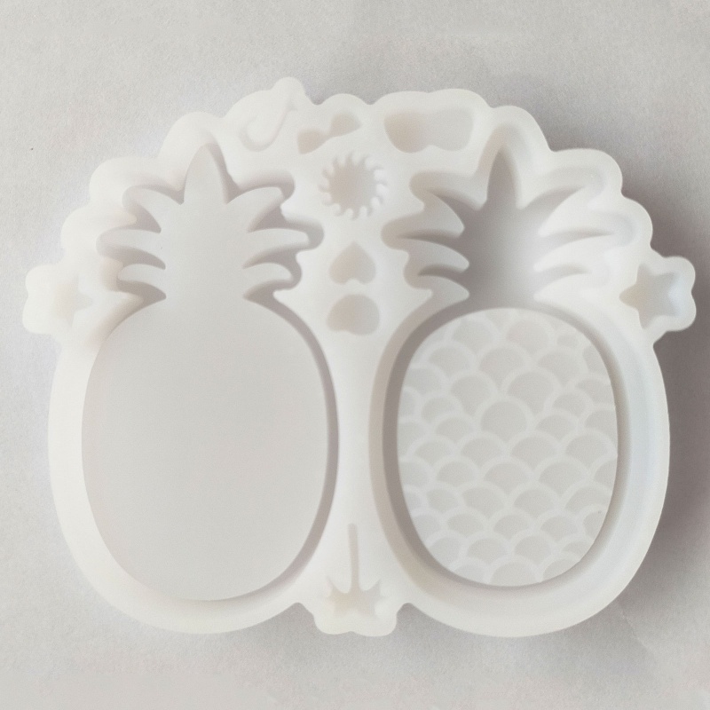 Sa Khuôn Silicone Làm Đồ Trang Trí Hình Quả Dứa Diy