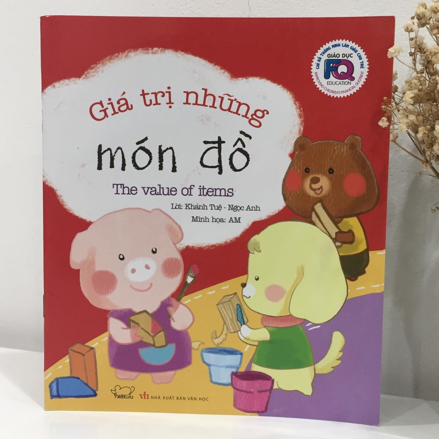 Sách kỹ năng - Giáo dục chỉ số thông minh tài chính FQ cho trẻ: Giá trị những món đồ