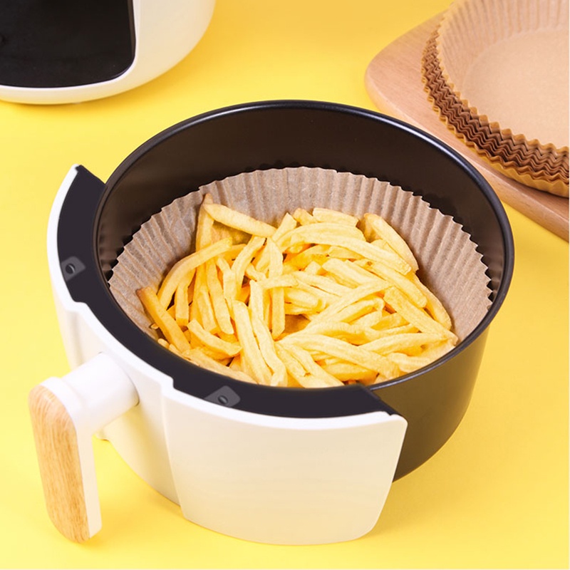Set 50 Giấy Lót Hấp Bánh Bao Sử Dụng Một Lần Hình Tròn