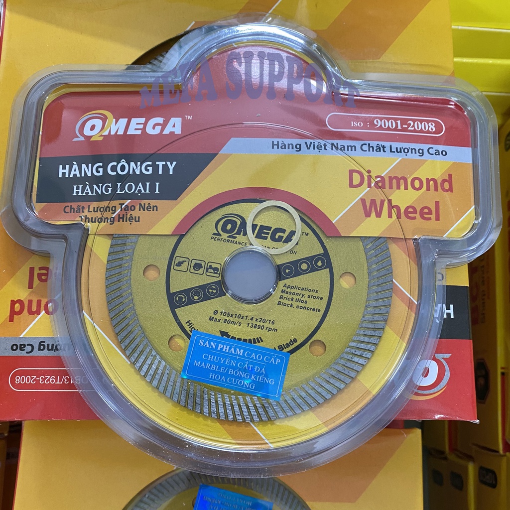 Lưỡi cắt đa năng Omega 105  - Lưỡi cắt gạch men, đá Omega