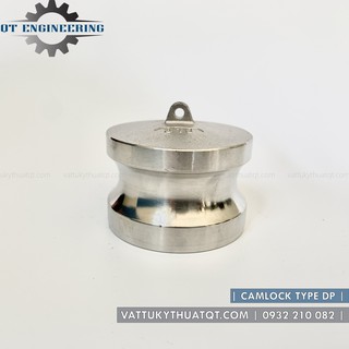 Khớp nối nhanh Camlock INOX 304 | Kiểu DP | DN15-DN32 (Phi 21-42mm) [VATTUKYTHUATQT.COM]