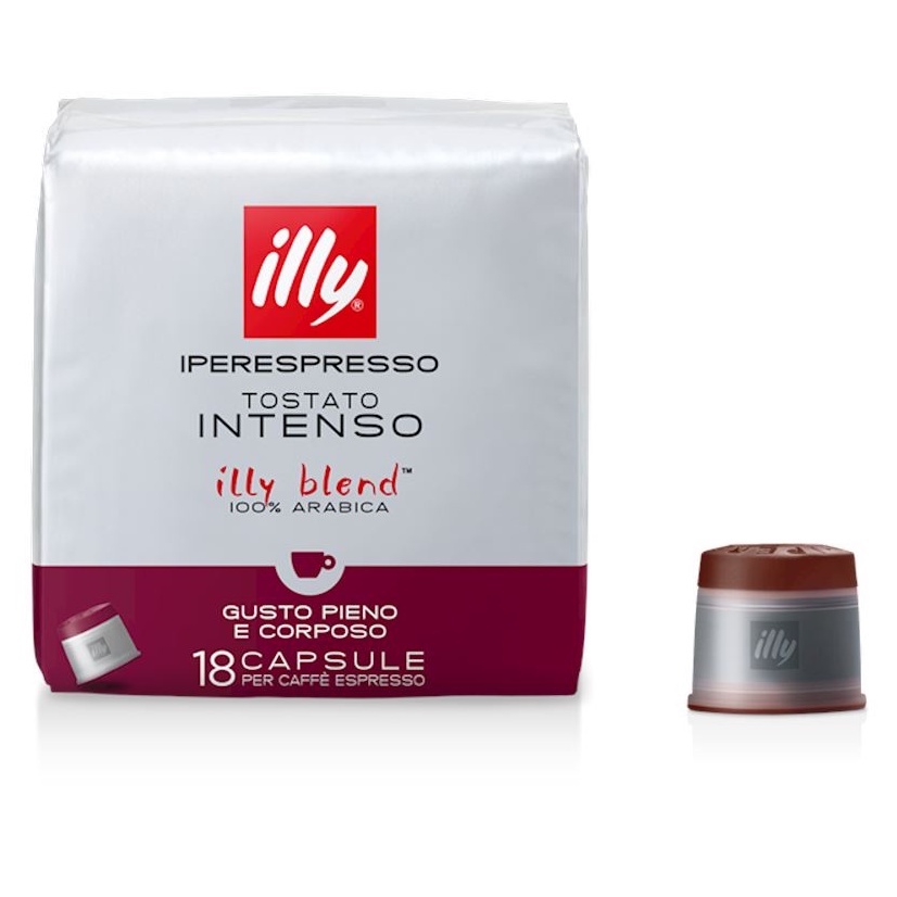CÀ PHÊ VIÊN NÉN ILLY CAPSULES IPERESPRESSO INTENSO BOLD ROASTED – 18 CAPSULES
