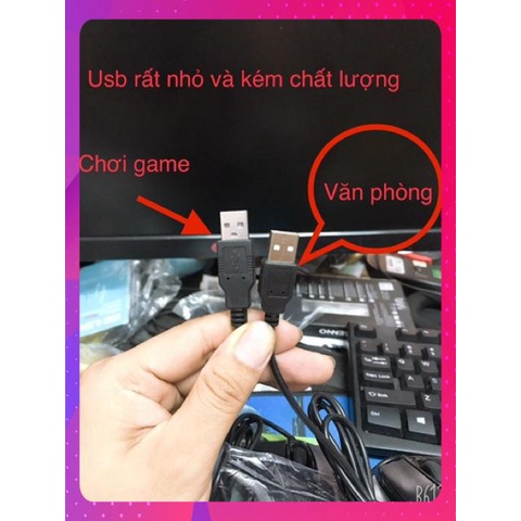 Chuột game fuhlen l102 có dây siêu bền Lắp quán game được bảo hành 24 tháng