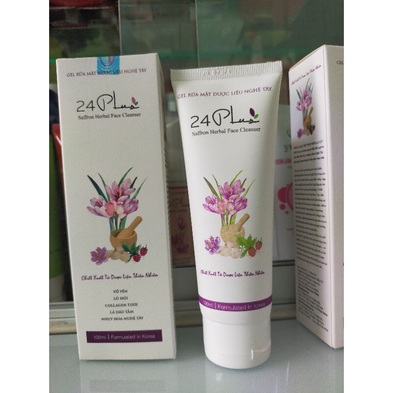 GEL rửa mặt 24plus (100ml)