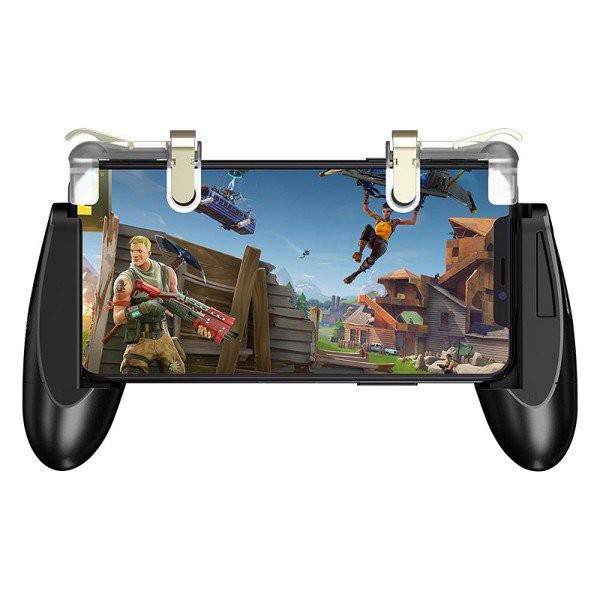 [Kèm Nút Di Chuyển]Tay Cầm + Bộ 2 Nút  Bấm Chơi Game Pubg mobile, Liên quân Điện Thoại Thông Minh Gamepad