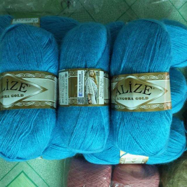 Sét len Alize Angora Gold của bạn Bích Lan 650k