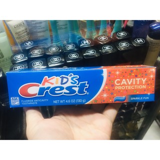 Kem Đánh Răng cho bé Kid's Crest Cavity Protection 130g