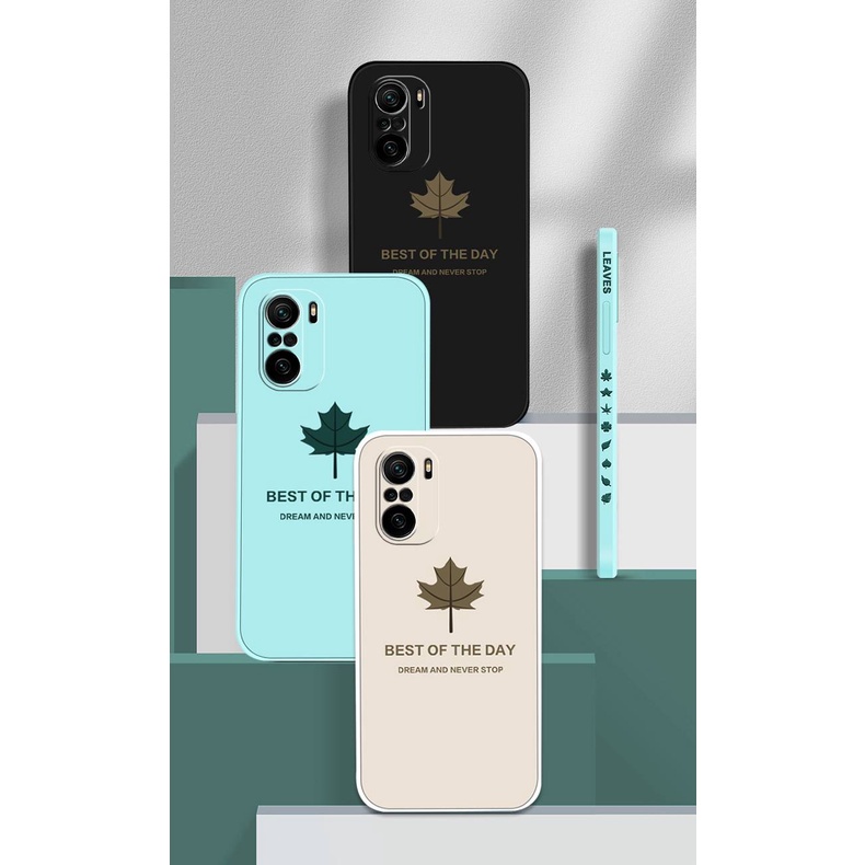 YJD Phone Case For Xiaomi 11i Poco F3 Redmi K40 K40Pro K40Pro+ xiaomi 11i poco f3 k40 pro Maple Leaf Shock-proof Soft Phone Case Cover FY