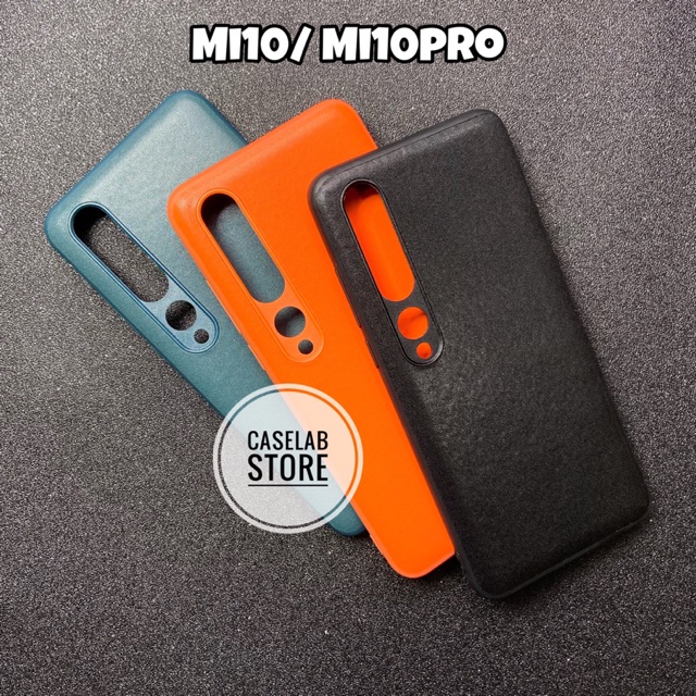 Ốp lưng da viền dẻo cao cấp cho XIAMIO MI10/ MI10 PRO