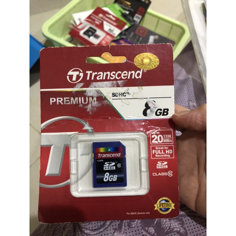 Thẻ nhớ SD 8Gb class 10