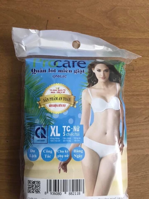 Set 5 Quần Lót Giấy Cao Cấp Topcare