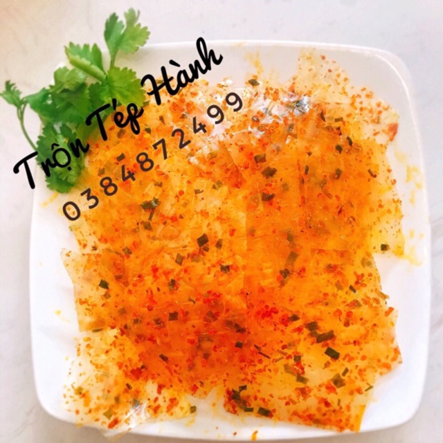 Bánh tráng trộn tôm hành (túi zip 500gr) | BigBuy360 - bigbuy360.vn