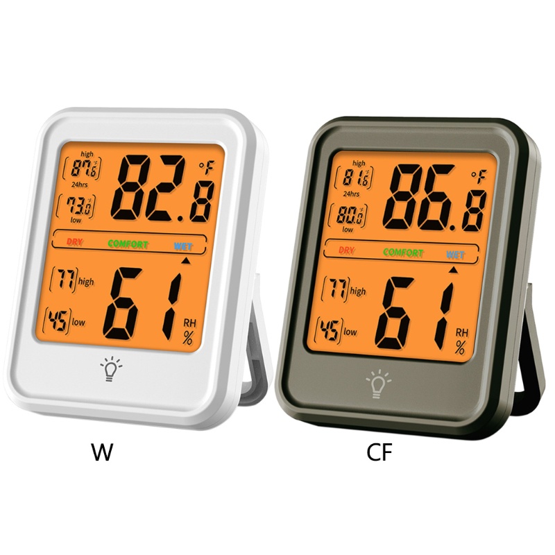 Nhiệt kế đo độ ẩm trong nhà ngoài trời°C C C°Máy đo độ ẩm nhiệt độ Festoon