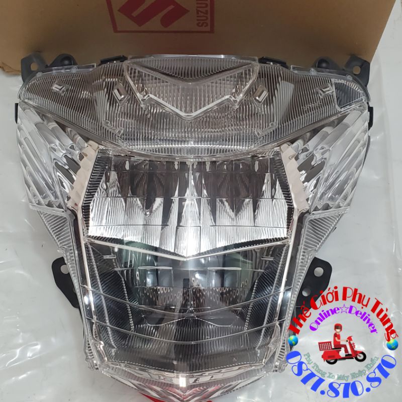 Chóa đèn trước Raider fi, Satria fi zin Indonesia - 35121-12K01-000