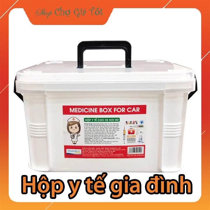 Hộp đựng thuốc y tế gia đình đa năng