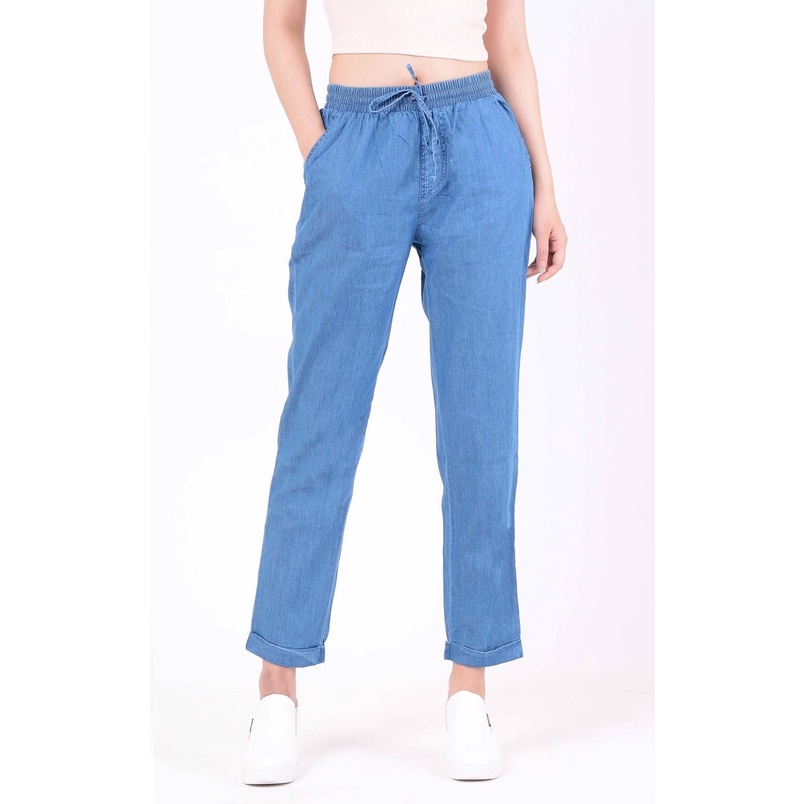 [3 SIZE 40-56KG TÙY CHIỀU CAO] QUẦN BAGGY JEAN GIẤY NỮ THỜI TRANG ĐI CHƠI, ĐI LÀM MÃ 24-2