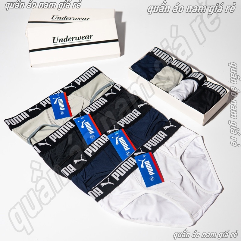 Quần sịp tam giác PM đủ màu,đủ size chất vải thun lạnh, co giãn 4 chiều,thoáng khí,dễ dàng vận động