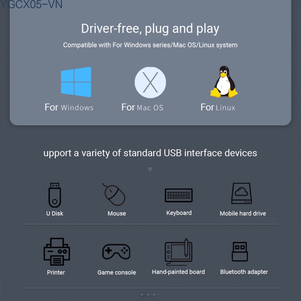 Bộ Chia 4 Cổng Usb 3.0 Jasoz F110 Cho Laptop Pc | BigBuy360 - bigbuy360.vn