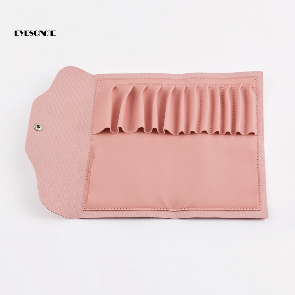 Túi Đựng Cọ Trang Điểm Mắt Mềm 12 Cây
