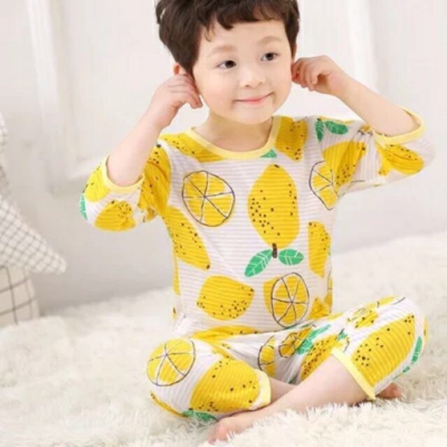 ( Xả lỗ)Bộ cotton tăm tre cài vai hàng đẹp loại 1