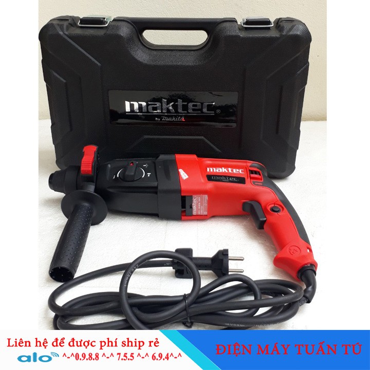 Máy khoan bê tông 3 chức năng Nhật Bản Maktec 2-26 - 100% Dây đồng chịu nhiệt độ cao