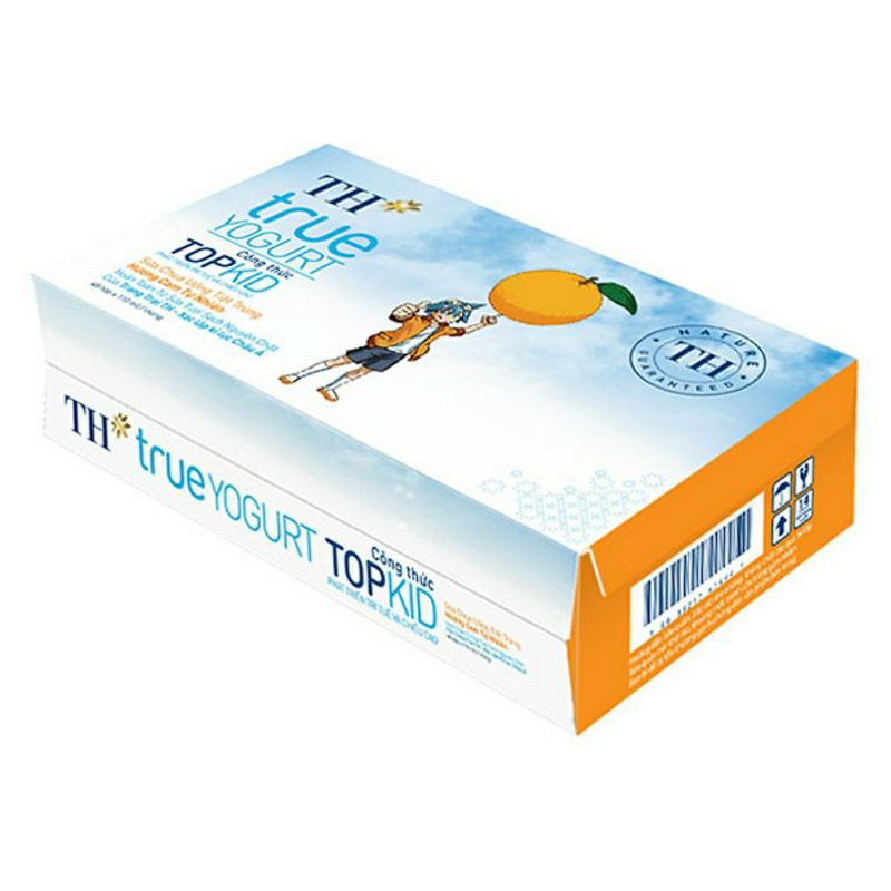 Thùng Sữa chua công thức Topkid Cam/Dâu/ Dâu Chuối LM 110ml 1 thùng