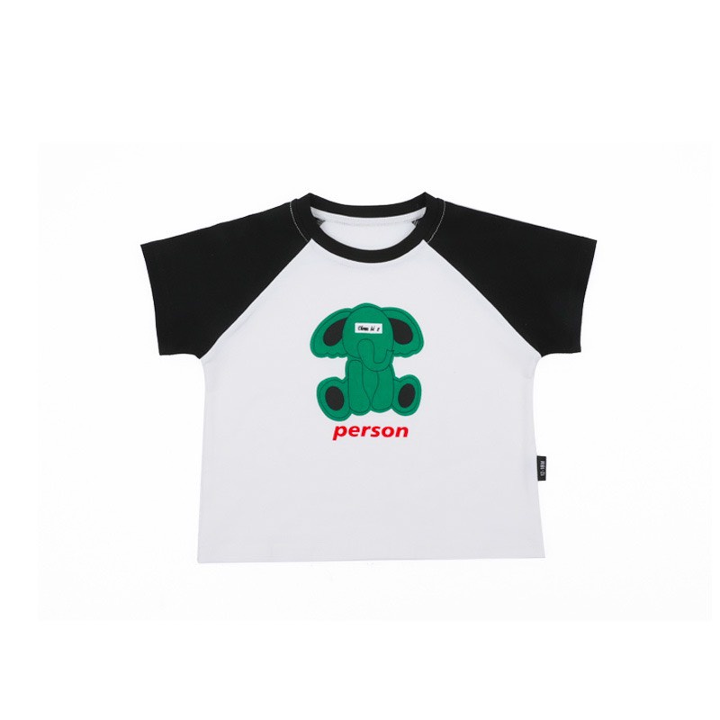 Áo thun ngắn tay raglan cho bé A776 [Form nhỏ hơn 0.5]