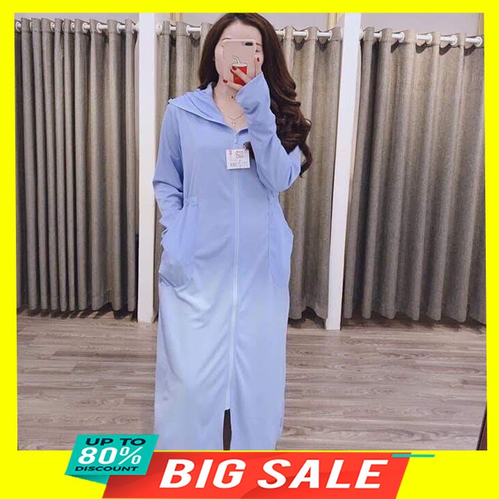 [ Nhắn tin chọn màu, chọn size] Áo chống nắng nữ toàn thân, thông hơi, chống tia UV, làm mát cơ thể, khử mùi, thoát khí
