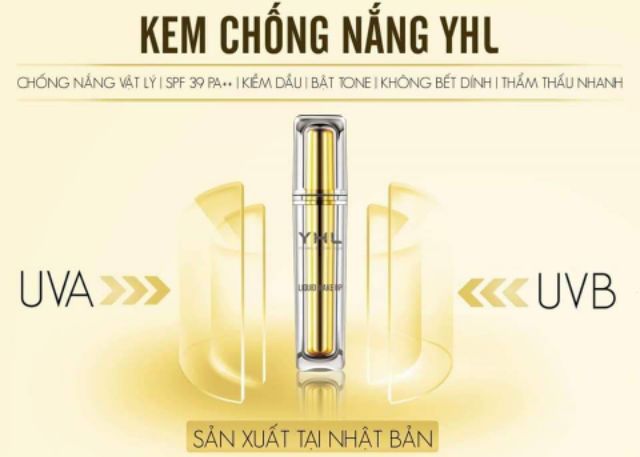 KEM CHỐNG NẮNG Yhl