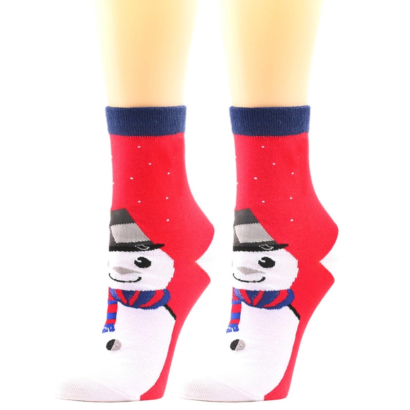 Xiangbao Vớ Thuyền In Họa Tiết Giáng Sinh Nhiều Màu Vui Nhộn Mới Lạ Cho Nữ Casua