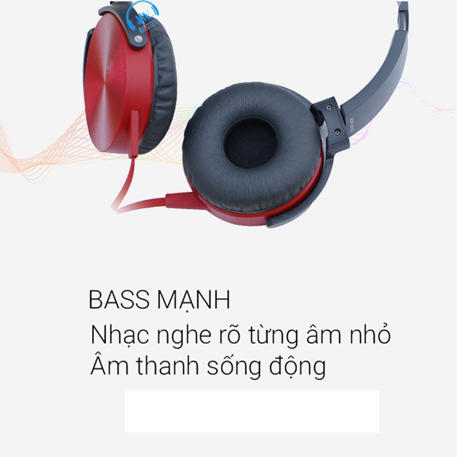 ⚡ XẢ HÀNG -  [XẢ HÀNG 50 BỘ] Tai nghe chụp tai headphone XB450ap - Extra bass - Chống ồn - JAVA shop - XẢ HÀNG