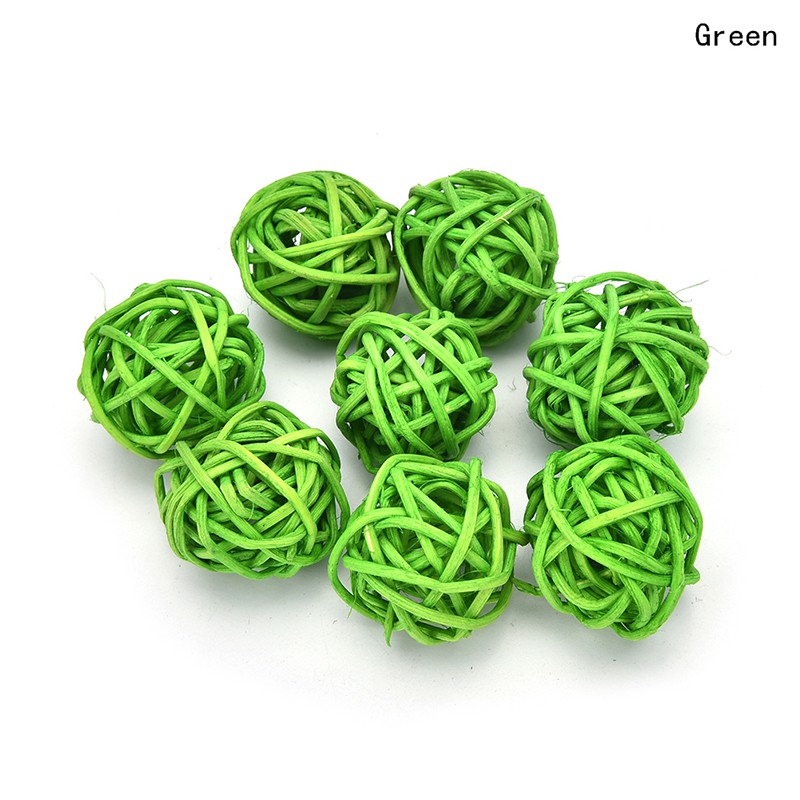 [TrailBlazer] Bộ 10 Quả Bóng Mây Khô Thủ Công 3cm / 5cm Trang Trí Tiệc Cưới Lễ Hội