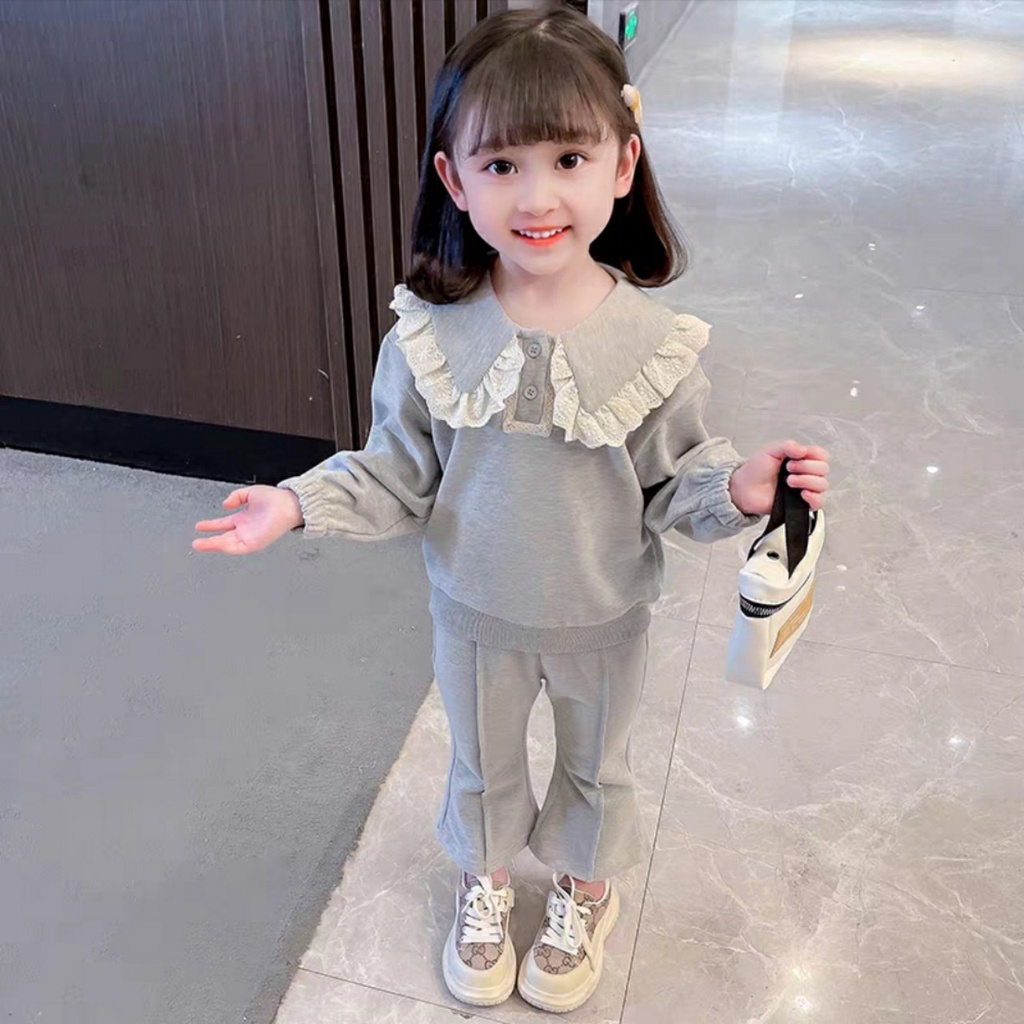 Bộ thu đông bé gái xinh cho bé 8-22kg