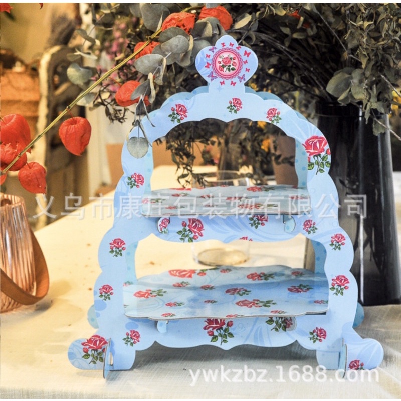 Cake stand giấy xinh xắn