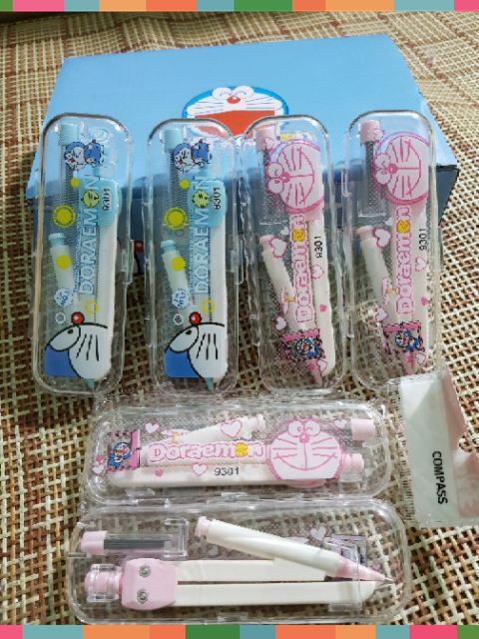 12 bộ compa chì bấm, compa chì kim