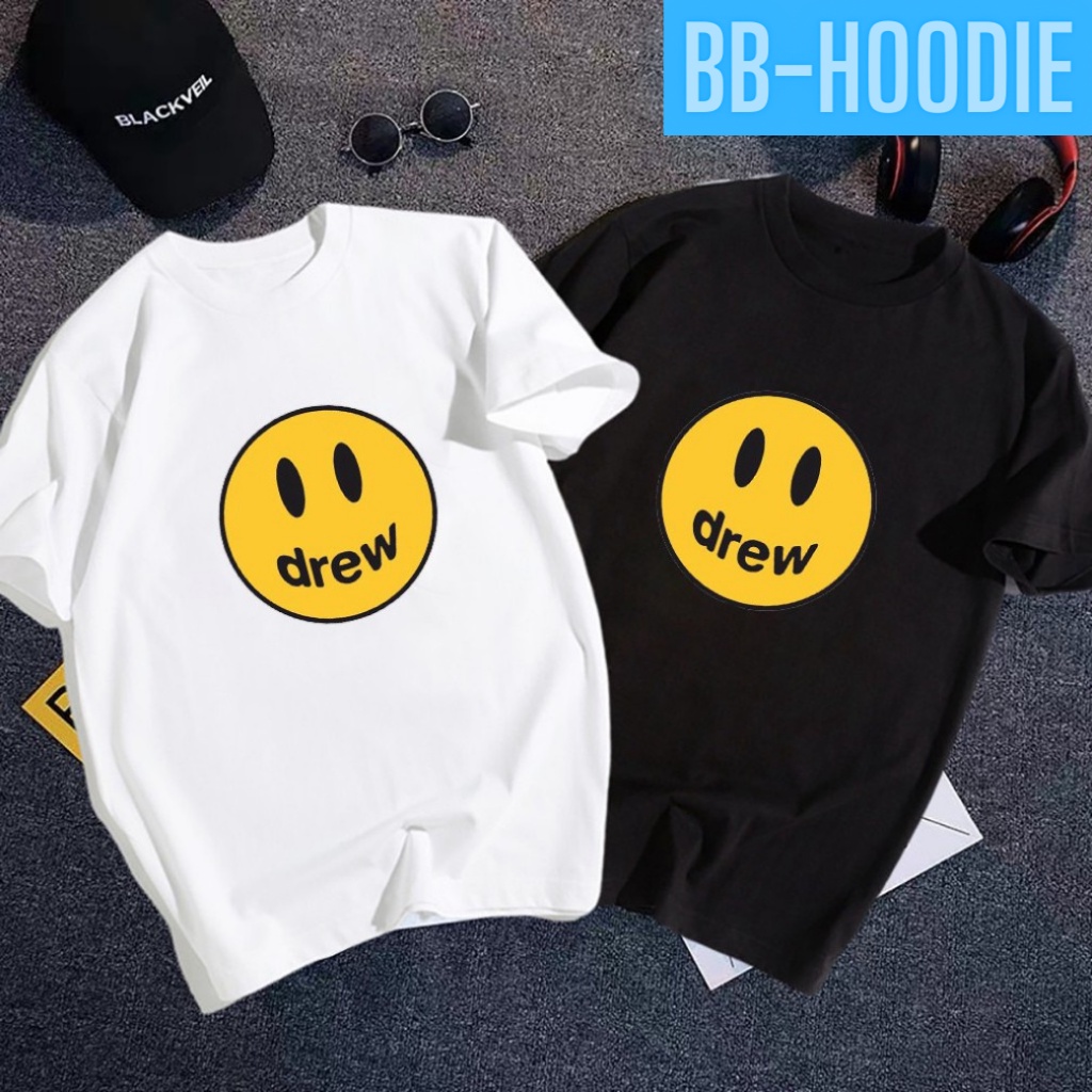 Áo thun Unisex in hình DREW mặt cười