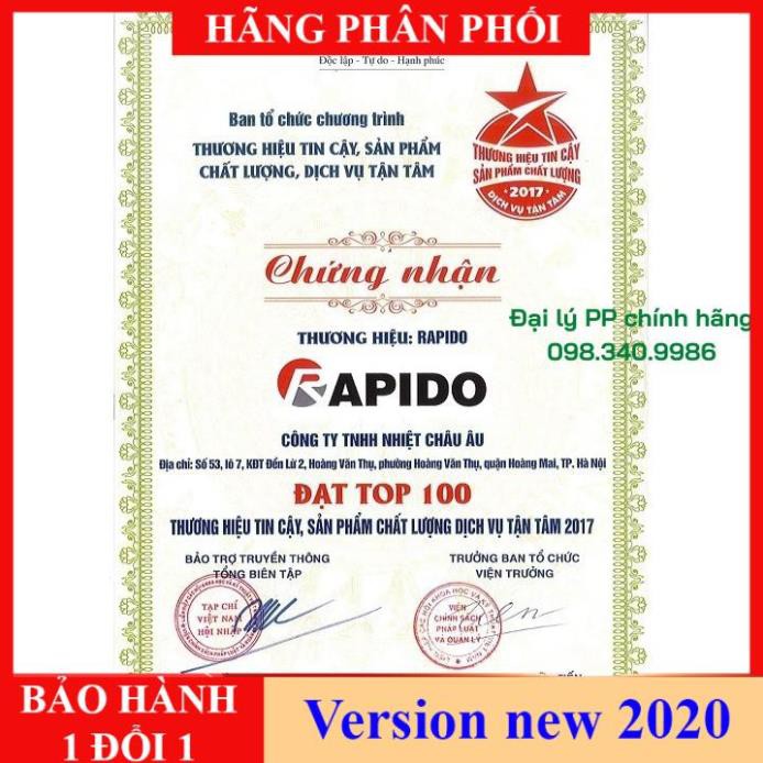 Flashsale - Bình Siêu Tốc Thủy Tinh Rapido RK1818 Chính Hãng, Bảo hành 1 đổi 1