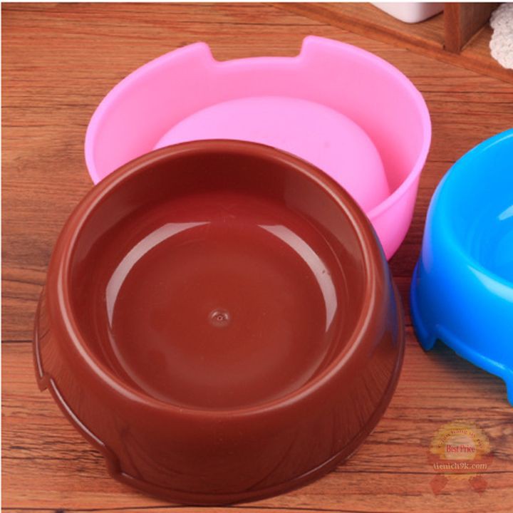 Bát ăn uống cho thú cưng cún yêu chó mèo nhựa PP an toàn TC06SP2