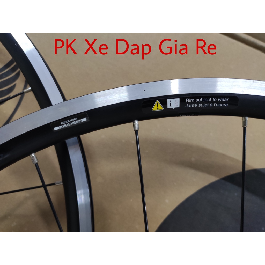 Vành xe đạp 700C Shimano WH-R501 chính hãng, Vành xe đạp Road, Touring cao cấp
