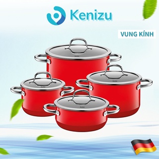 Bộ nồi Silit Silargan Passion vung kính - Hàng Đức