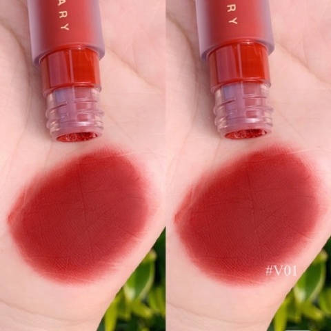 Có sẵn màu mới - Son kem lỳ perfect diary glamour select velvet liquid lipstick nội địa Trung