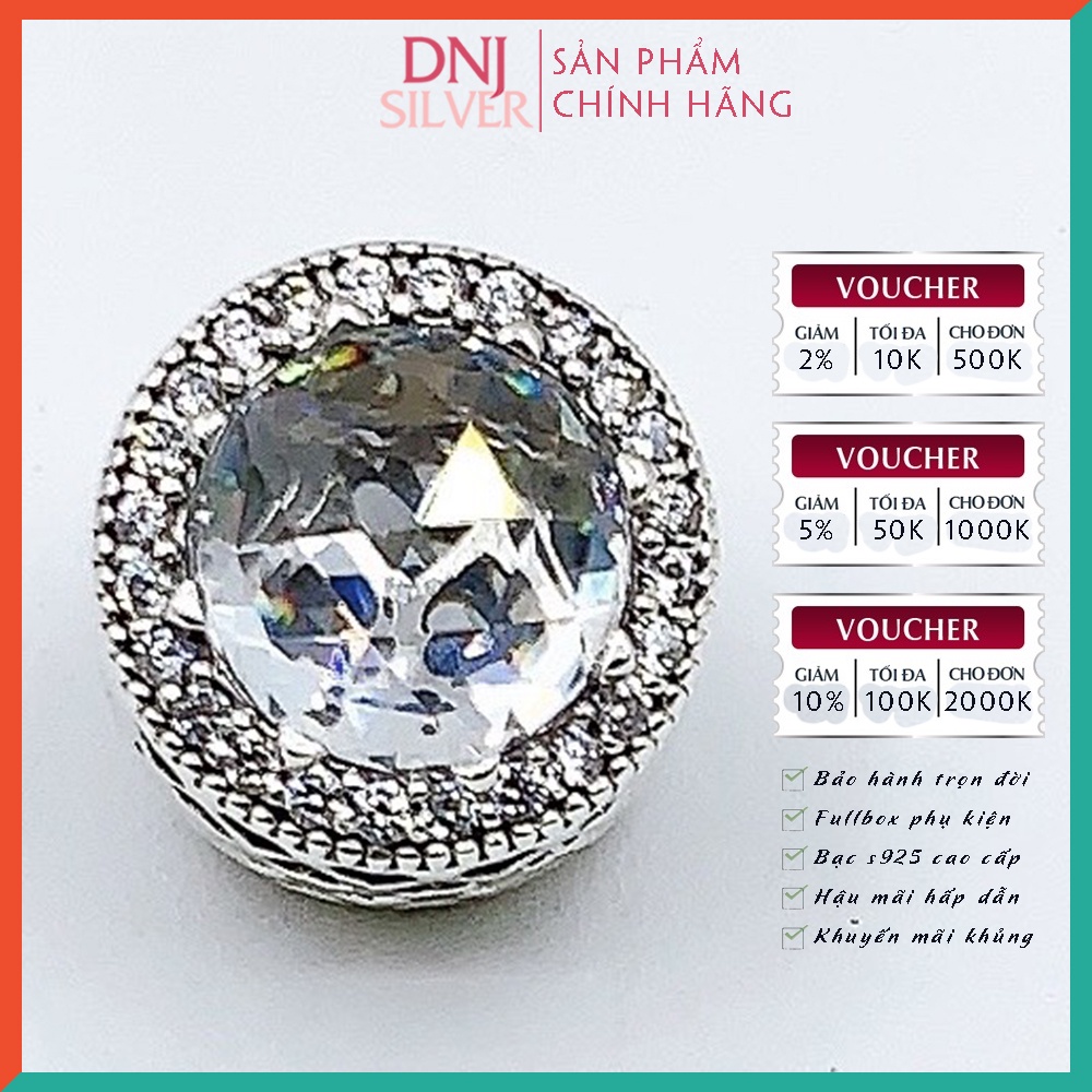 [Hàng cao cấp] Vòng tay bạc 925 cao cấp - Vòng tay charm bạc Key Of Love mang ý nghĩa gia đình, tình yêu thương - DNB031