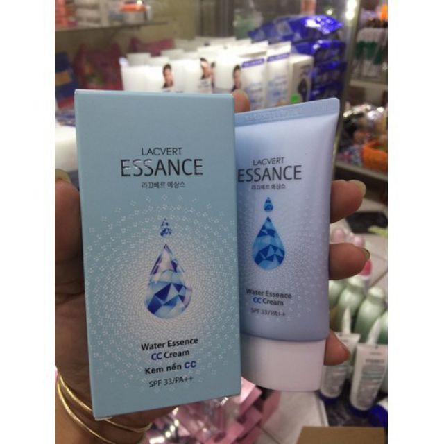 (Siêu rẻ)  kem nền che khuyết điểm Lacvert ESSANCE WATER ESENCE CC CREAM