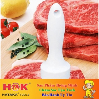 Cây dụng cụ châm đâm dần thịt meat tenderizer, búa xăm dằm làm mềm thịt bò, thịt lợn thông minh