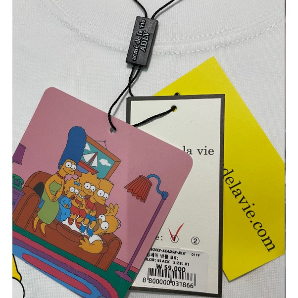 ADLV Áo thun cotton tay ngắn in hình thời trang