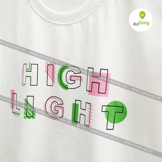 ÁO THUN HIGHLIGHT HỒNG XANH