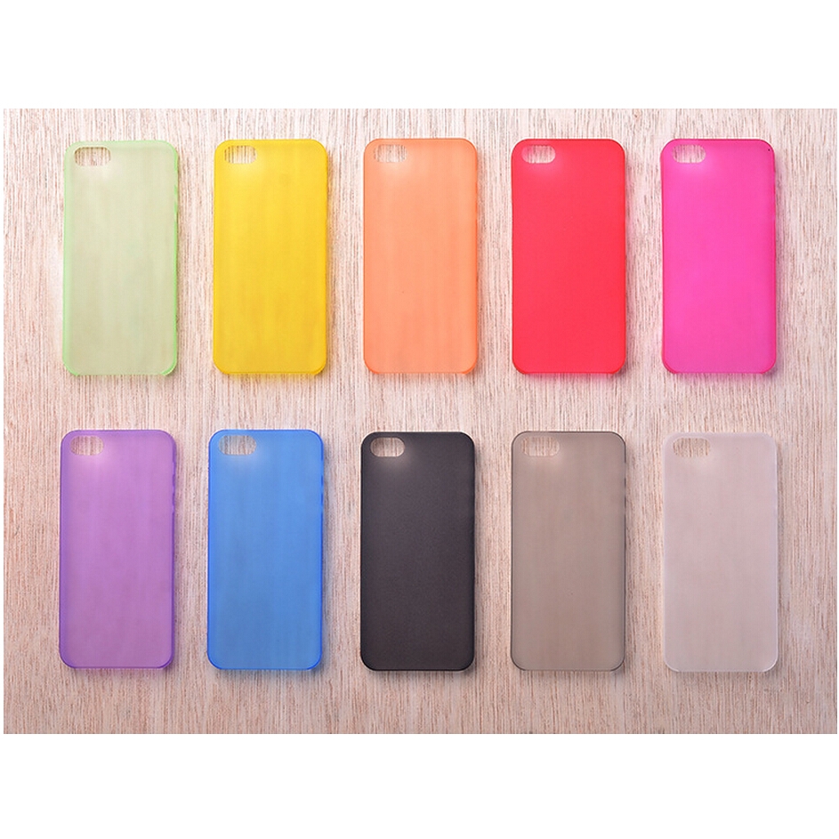 Ốp điện thoại Siêu Mỏng 0.3mm Cho IPhone 5 5S 2016 SE