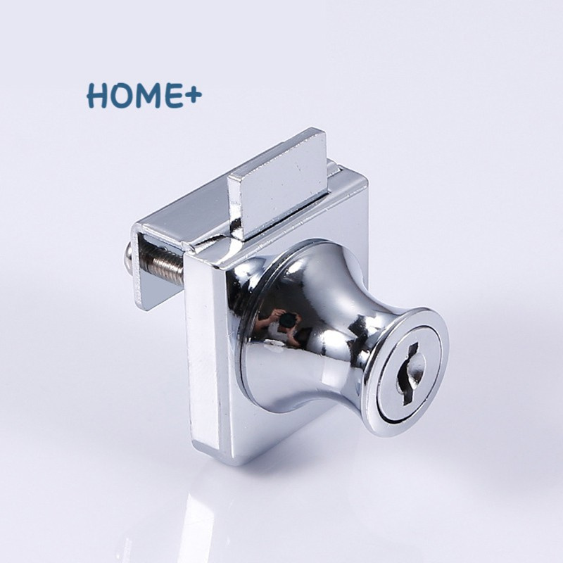 Ổ Khóa Cửa Kính 5-8mm Kèm 2 Chìa Khóa Tiktok