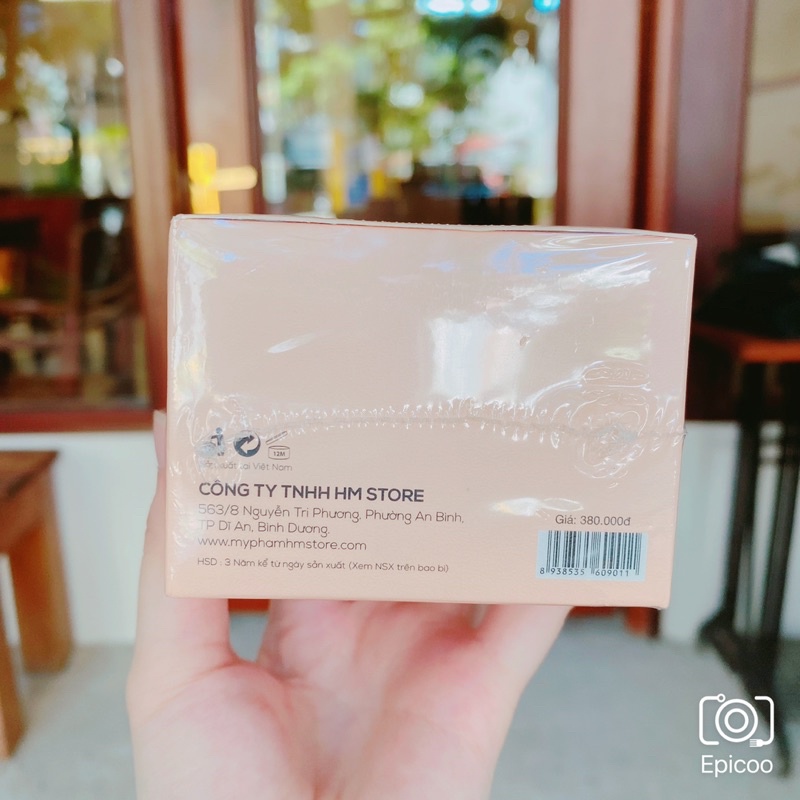 FACE DƯỠNG DA TRẮNG HỒNG CĂNG BÓNG HM STORE